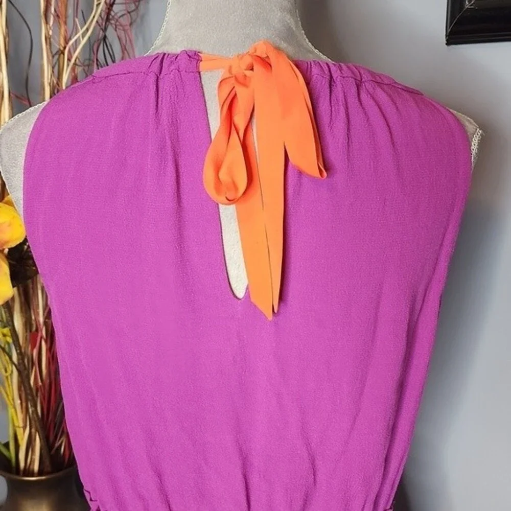 Kate Spade New York Katia Crepe Sheath Dress in Purple Size Small